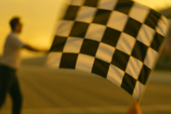 checkered flag